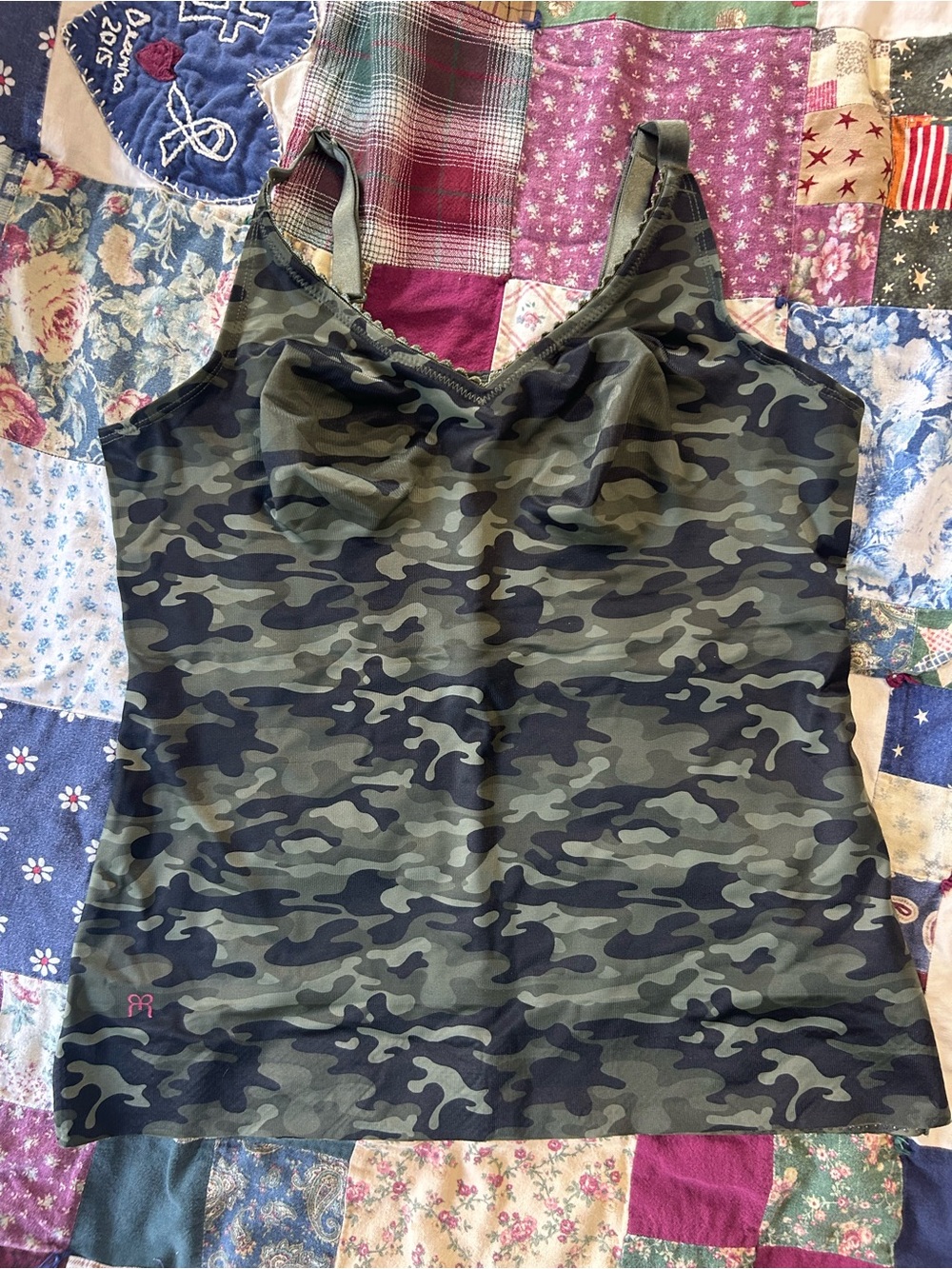 Ruby Ribbon Camouflage Cami